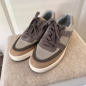 Lucky Brand Women's Sneakers in Taupe and Charcoal